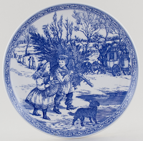Plate Christmas 1995